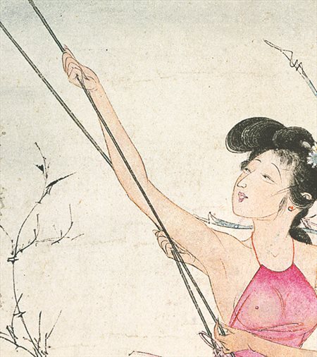 北关-胡也佛的仕女画和最知名的金瓶梅秘戏图